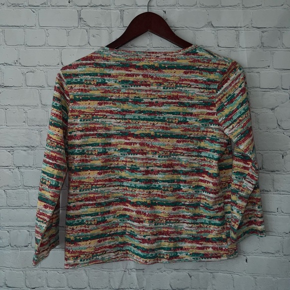 c&k designs multicolor striped shirt size PS - Picture 4 of 4